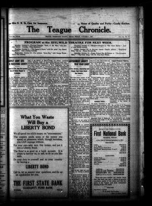 The Teague Chronicle. (Teague, Tex.), Vol. 12, No. 10, Ed. 1 Friday, October 5, 1917