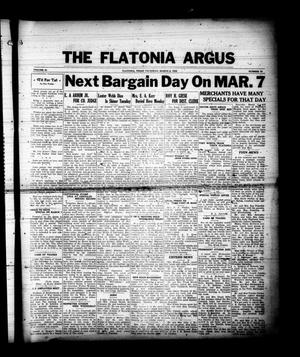 The Flatonia Argus (Flatonia, Tex.), Vol. 61, No. 10, Ed. 1 Thursday, March 5, 1936