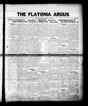 The Flatonia Argus (Flatonia, Tex.), Vol. 61, No. 23, Ed. 1 Thursday, June 4, 1936