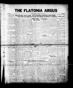 The Flatonia Argus (Flatonia, Tex.), Vol. 61, No. 32, Ed. 1 Thursday, August 6, 1936