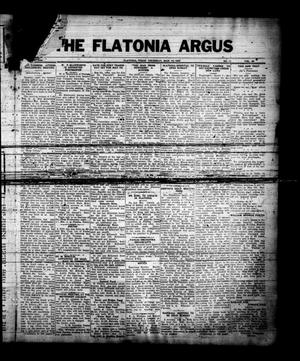 The Flatonia Argus (Flatonia, Tex.), Vol. 60, No. 11, Ed. 1 Thursday, March 14, 1935