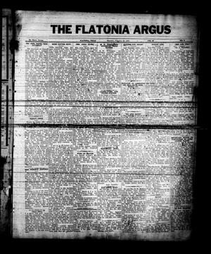 The Flatonia Argus (Flatonia, Tex.), Vol. 60, No. 9, Ed. 1 Thursday, February 28, 1935