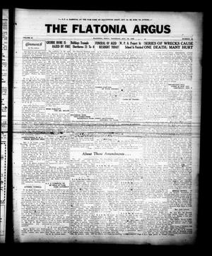 The Flatonia Argus (Flatonia, Tex.), Vol. 61, No. 44, Ed. 1 Thursday, October 29, 1936