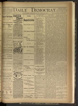 Daily Democrat. (Fort Worth, Tex.), Vol. 5, No. 86, Ed. 1 Thursday, March 17, 1881