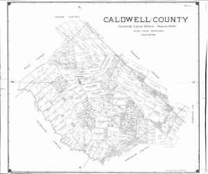 Primary view of Caldwell County, March 1935