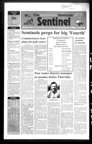 The Seminole Sentinel (Seminole, Tex.), Vol. 92, No. 73, Ed. 1 Wednesday, June 30, 1999