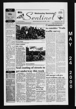 Seminole Sentinel (Seminole, Tex.), Vol. 93, No. 63, Ed. 1 Wednesday, May 24, 2000