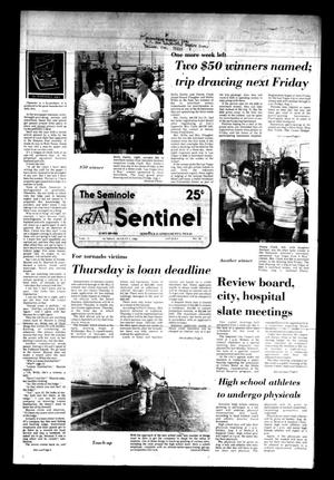Primary view of object titled 'The Seminole Sentinel (Seminole, Tex.), Vol. 75, No. 78, Ed. 1 Sunday, August 1, 1982'.