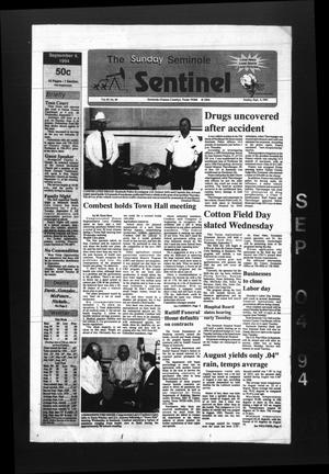 The Seminole Sentinel (Seminole, Tex.), Vol. 87, No. 90, Ed. 1 Sunday, September 4, 1994