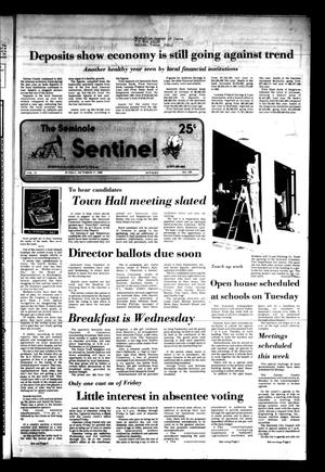 Primary view of object titled 'The Seminole Sentinel (Seminole, Tex.), Vol. 75, No. 100, Ed. 1 Sunday, October 17, 1982'.