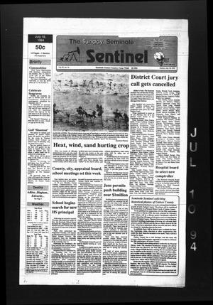The Seminole Sentinel (Seminole, Tex.), Vol. 87, No. 74, Ed. 1 Sunday, July 10, 1994