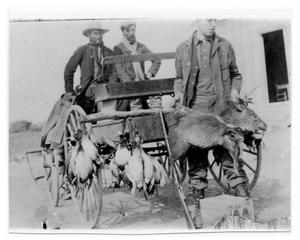 Hunters in a Wagon