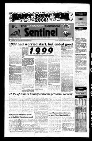 Primary view of object titled 'The Seminole Sentinel (Seminole, Tex.), Vol. 93, No. 21, Ed. 1 Wednesday, December 29, 1999'.