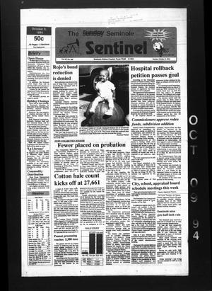 The Seminole Sentinel (Seminole, Tex.), Vol. 87, No. 100, Ed. 1 Sunday, October 9, 1994
