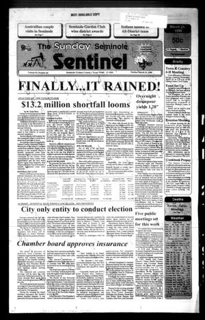 The Seminole Sentinel (Seminole, Tex.), Vol. 92, No. 44, Ed. 1 Sunday, March 21, 1999