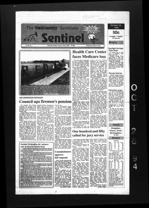 The Seminole Sentinel (Seminole, Tex.), Vol. 88, No. 1, Ed. 1 Wednesday, October 26, 1994