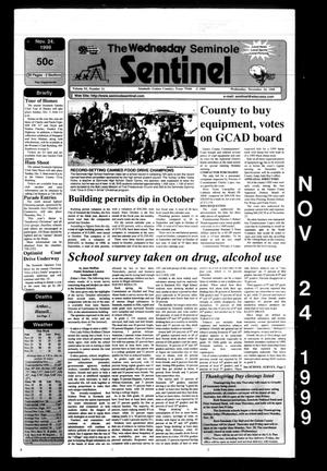 The Seminole Sentinel (Seminole, Tex.), Vol. 93, No. 11, Ed. 1 Wednesday, November 24, 1999