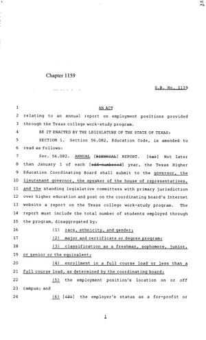 85th Texas Legislature, Regular Session, Senate Bill 1119, Chapter 1159