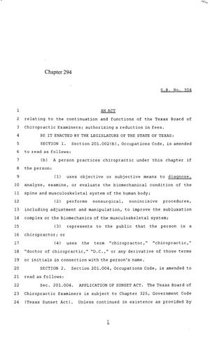 85th Texas Legislature, Regular Session, Senate Bill 304, Chapter 294
