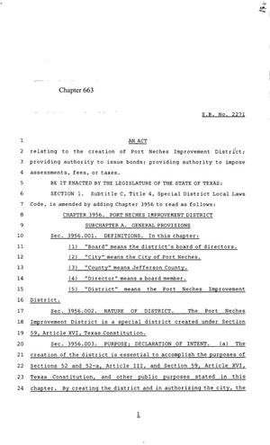 85th Texas Legislature, Regular Session, Senate Bill 2271, Chapter 663
