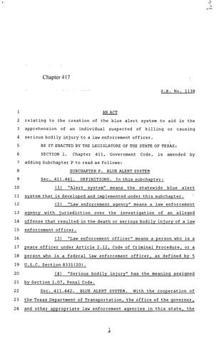 85th Texas Legislature, Regular Session, Senate Bill 1138, Chapter 417