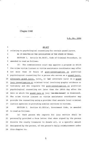 85th Texas Legislature, Regular Session, Senate Bill 1264, Chapter 1160