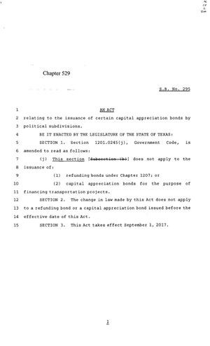 85th Texas Legislature, Regular Session, Senate Bill 295, Chapter 529