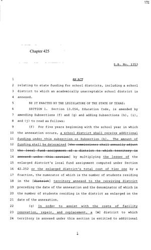 85th Texas Legislature, Regular Session, Senate Bill 1353, Chapter 425