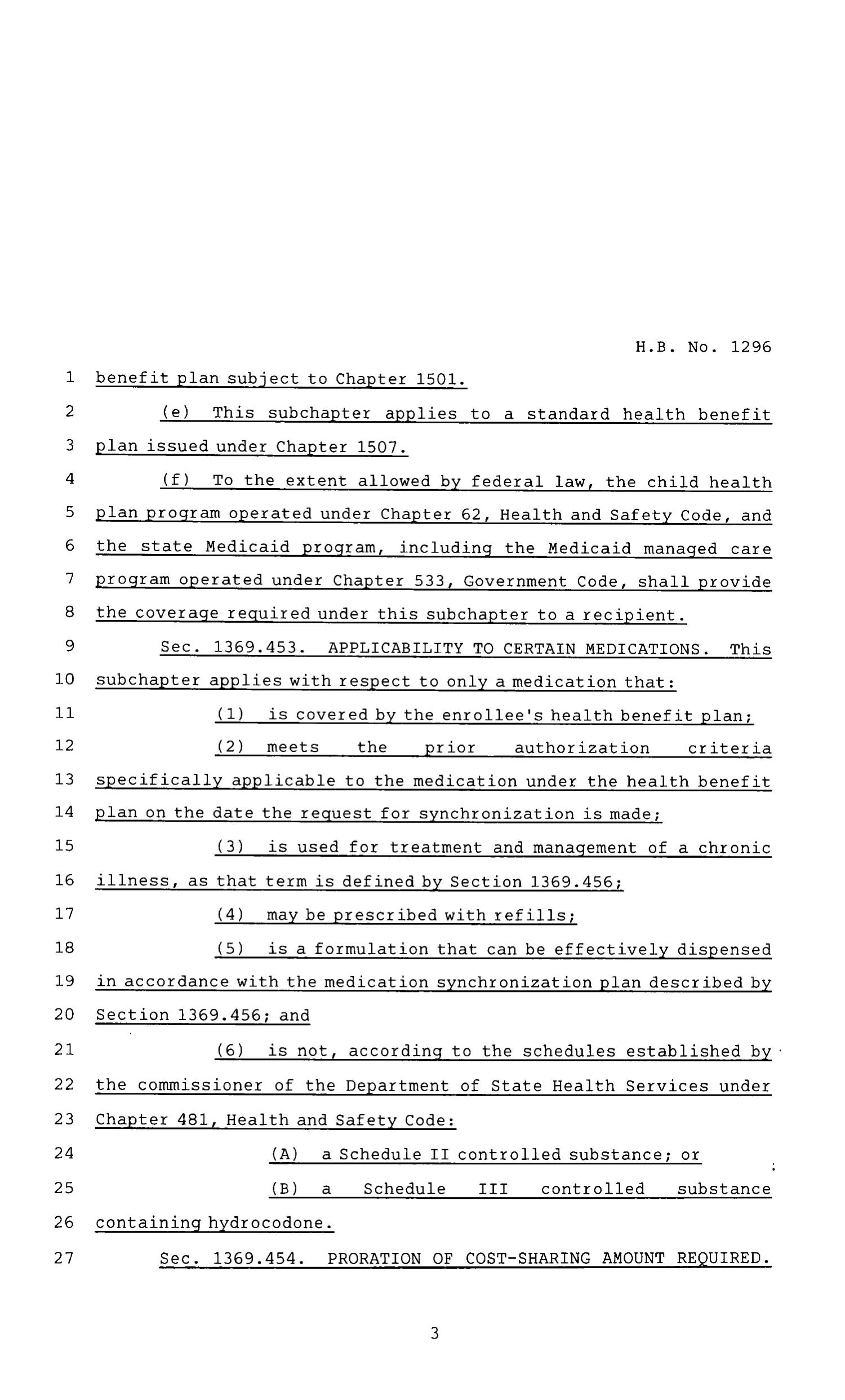 85th Texas Legislature, Regular Session, House Bill 1296, Chapter 1007
                                                
                                                    [Sequence #]: 3 of 10
                                                