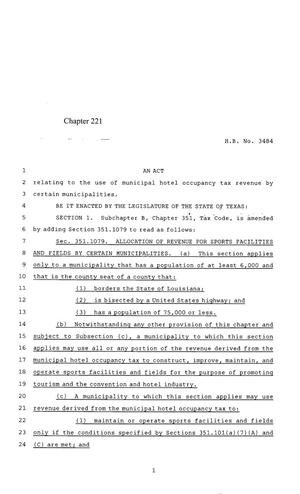 85th Texas Legislature, Regular Session, House Bill 3484, Chapter 221