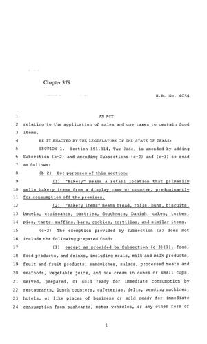 85th Texas Legislature, Regular Session, House Bill 4054, Chapter 379