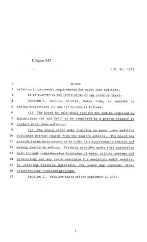 85th Texas Legislature, Regular Session, House Bill 1573, Chapter 347