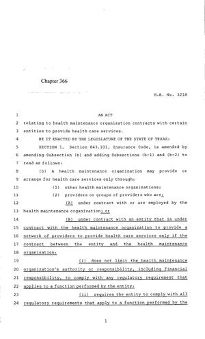 85th Texas Legislature, Regular Session, House Bill 3218, Chapter 366