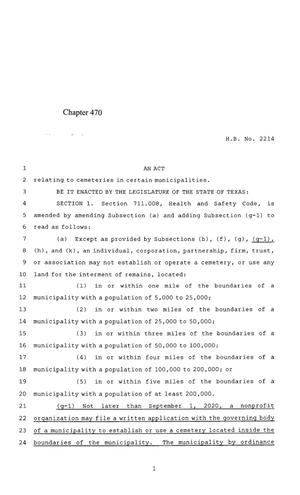 85th Texas Legislature, Regular Session, House Bill 2214, Chapter 470