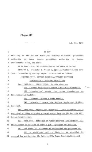 85th Texas Legislature, Regular Session, House Bill 4270, Chapter 619