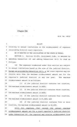 85th Texas Legislature, Regular Session, House Bill 4032, Chapter 286