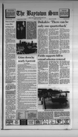 The Baytown Sun (Baytown, Tex.), Vol. 66, No. 223, Ed. 1 Monday, July 18, 1988