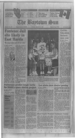 The Baytown Sun (Baytown, Tex.), Vol. 71, No. 274, Ed. 1 Thursday, September 16, 1993
