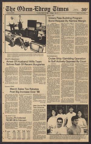 The Odem-Edroy Times (Odem, Tex.), Vol. 40, No. 11, Ed. 1 Thursday, March 16, 1989