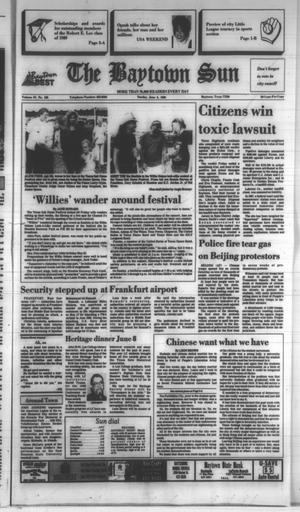 The Baytown Sun (Baytown, Tex.), Vol. 67, No. 185, Ed. 1 Sunday, June 4, 1989