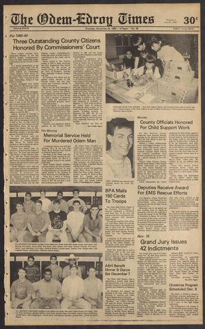 The Odem-Edroy Times (Odem, Tex.), Vol. 41, No. 48, Ed. 1 Thursday, November 29, 1990