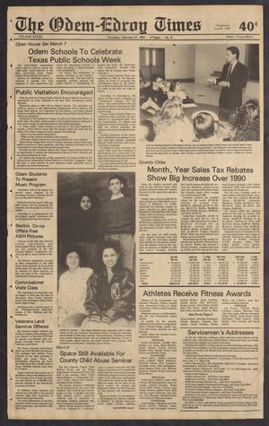 The Odem-Edroy Times (Odem, Tex.), Vol. 42, No. 8, Ed. 1 Thursday, February 21, 1991