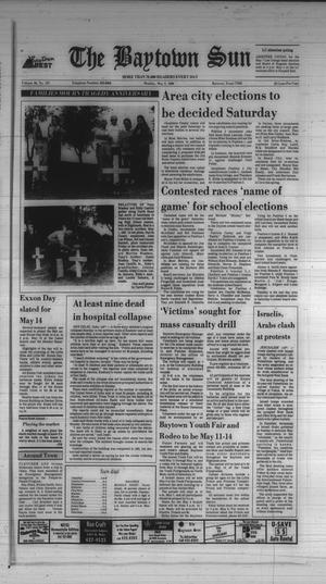 Primary view of object titled 'The Baytown Sun (Baytown, Tex.), Vol. 66, No. 157, Ed. 1 Monday, May 2, 1988'.