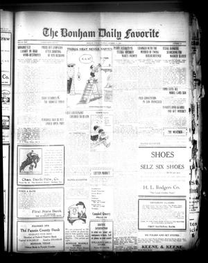 The Bonham Daily Favorite (Bonham, Tex.), Vol. 25, No. 86, Ed. 1 Tuesday, October 17, 1922