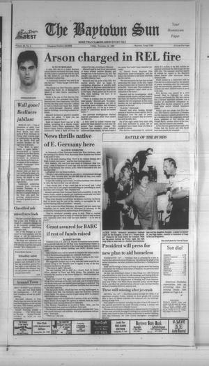 The Baytown Sun (Baytown, Tex.), Vol. 68, No. 9, Ed. 1 Friday, November 10, 1989