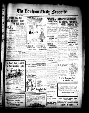The Bonham Daily Favorite (Bonham, Tex.), Vol. 25, No. 242, Ed. 1 Tuesday, April 17, 1923