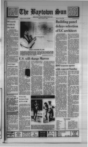 The Baytown Sun (Baytown, Tex.), Vol. 66, No. 305, Ed. 1 Friday, October 21, 1988