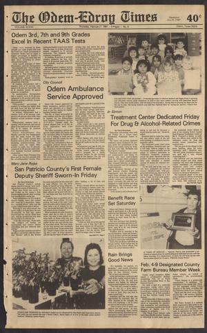 The Odem-Edroy Times (Odem, Tex.), Vol. 42, No. 6, Ed. 1 Thursday, February 7, 1991