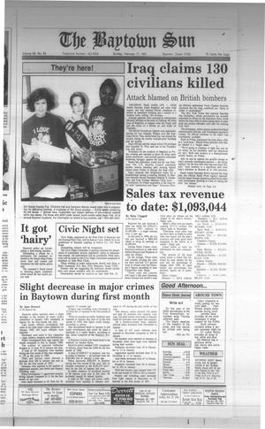 The Baytown Sun (Baytown, Tex.), Vol. 69, No. 93, Ed. 1 Sunday, February 17, 1991