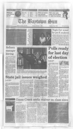 The Baytown Sun (Baytown, Tex.), Vol. 72, No. 1, Ed. 1 Monday, November 1, 1993